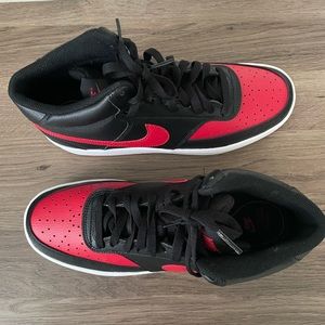 Authentic Men’s Black&Red Court Vision Nike